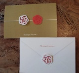 Would you like to make your own message cards using the traditional Japanese technique?